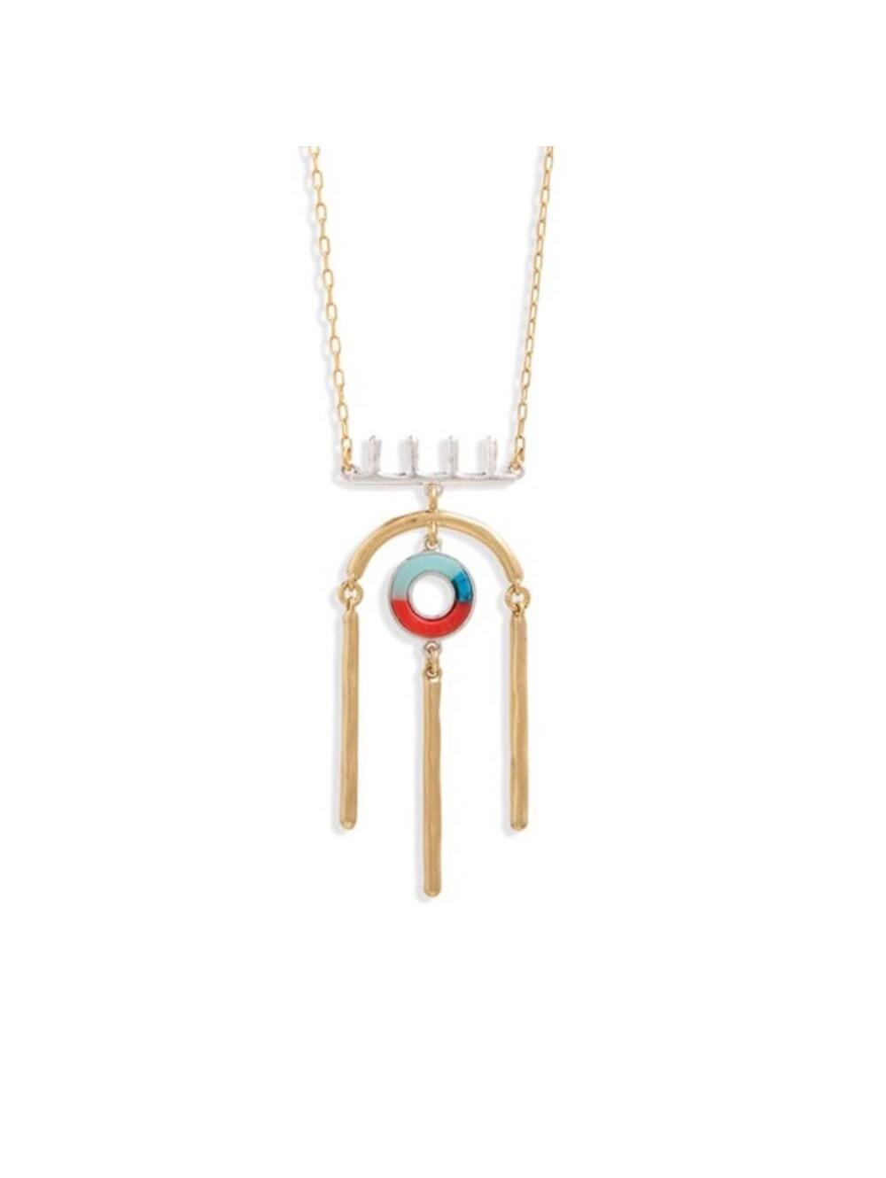 Madewell Desert Sunset Statement Necklace
